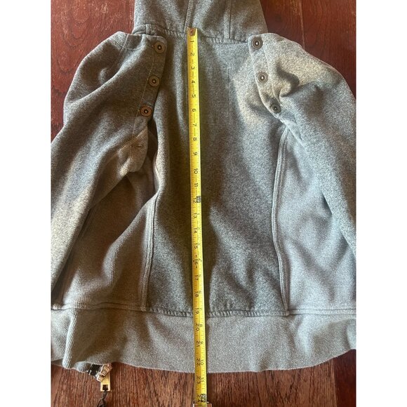 Lululemon Special Edition Hoodie Women's Small Detachable Sleeves Gray - Picture 9 of 10